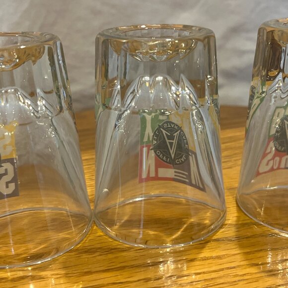 Vtg. Lot of 3 Shot glasses - All Star Cafes - Las Vegas, New York & South Beach - Picture 11 of 14